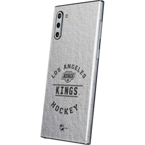 NHL Los Angeles Kings Black Text Galaxy Note 10 Skin